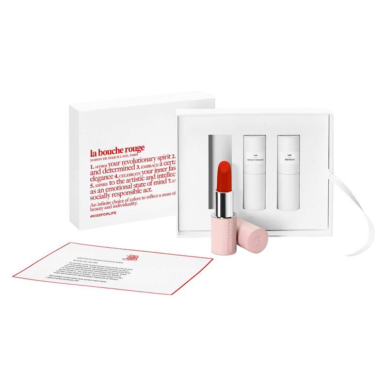la bouche rouge, paris the parisian reds  pink lipstick set