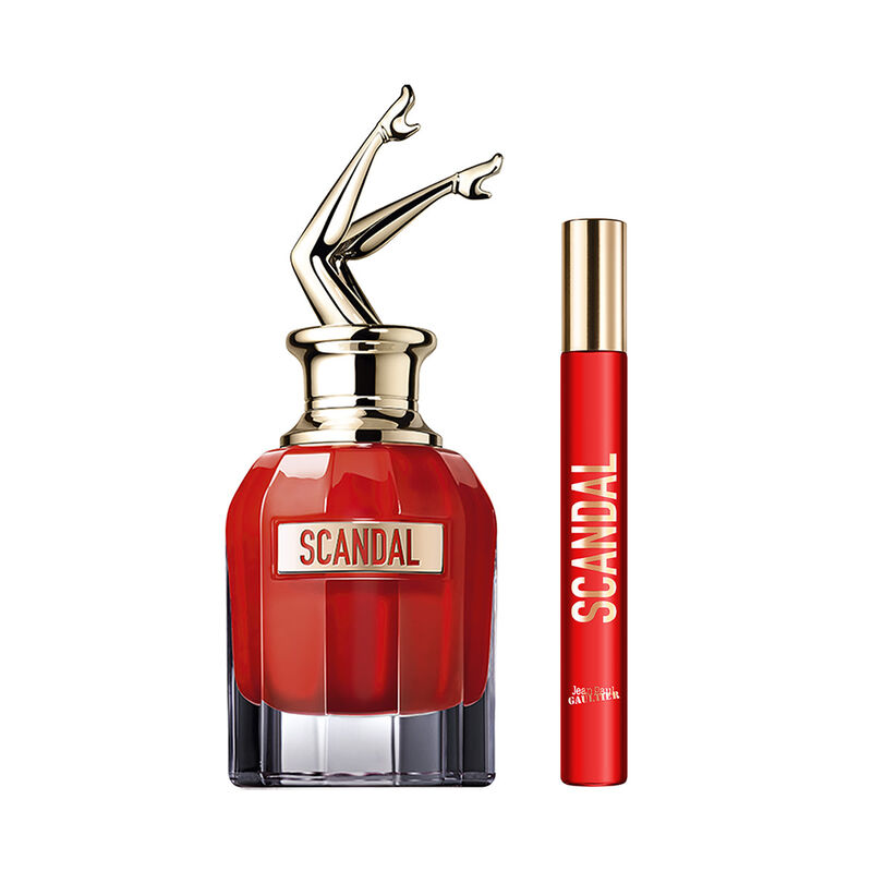 jean paul gaultier scandal le parfum set  eau de parfum 80ml, travel spray 10ml