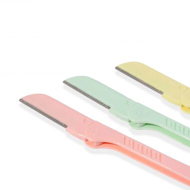 faces eyebrow korean razors set 3pcs