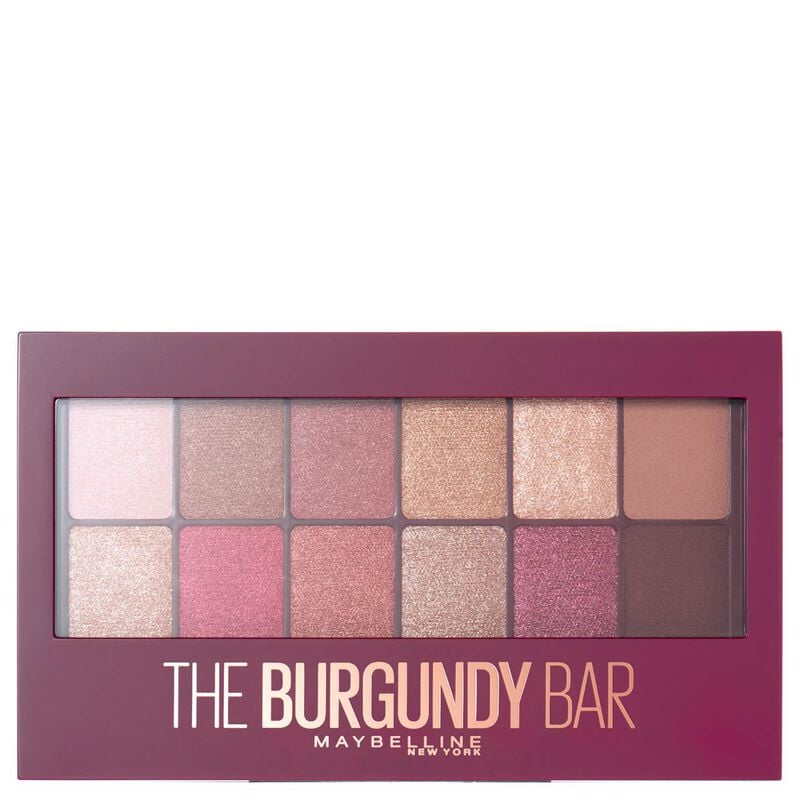 maybelline new york maybelline the burgundy bar eyeshadow palette