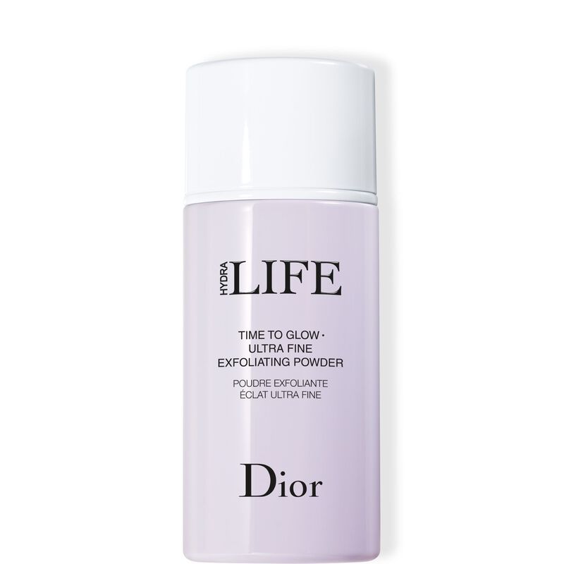 dior dior hydra life time to glow exfoliating powder