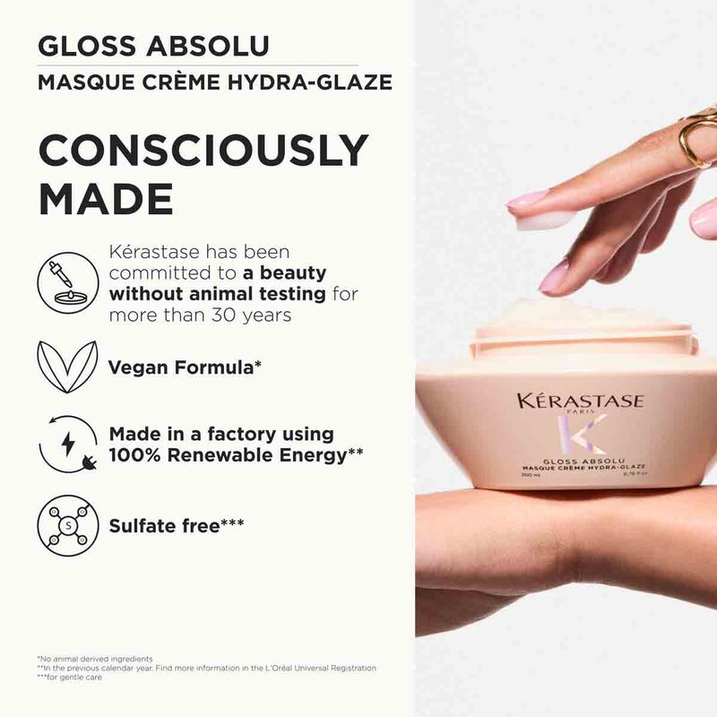kerastase gloss aboslu masque creme hydraglaze