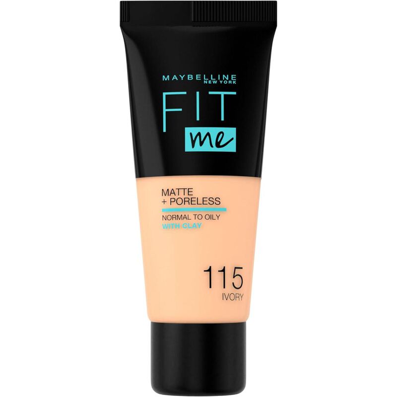 maybelline new york fit me  matte and poreless foundation