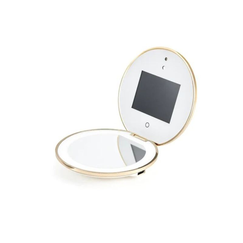 l&l skin uv magic mirror that reveals sunscreen coverage