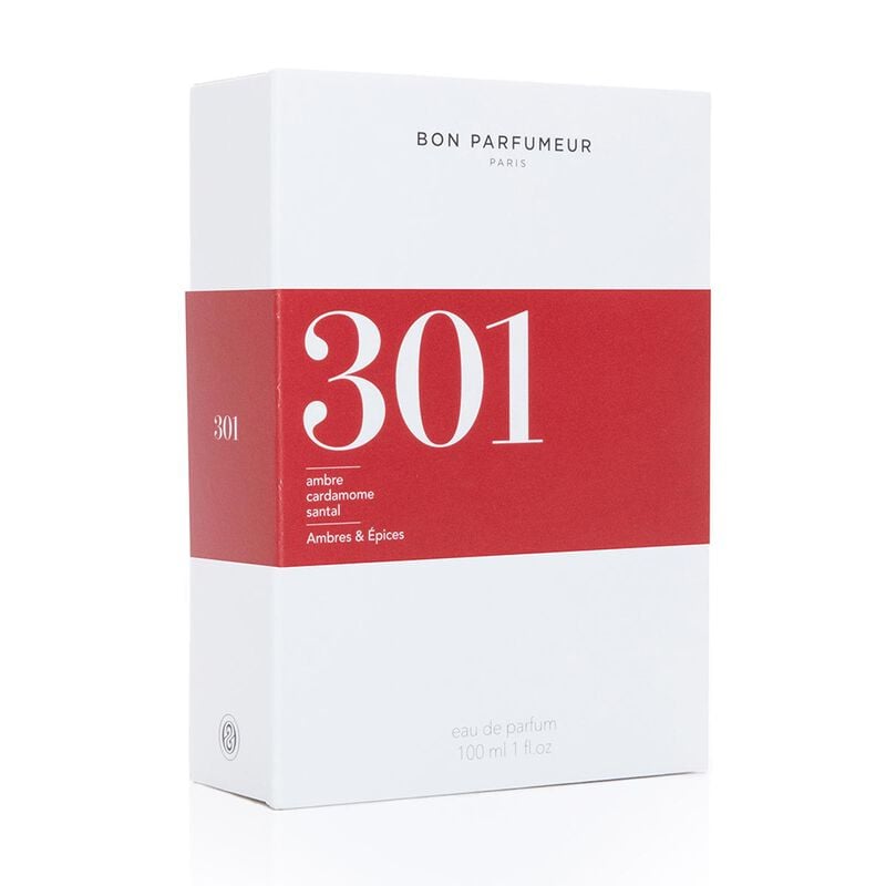 bon parfumeur 301 sandalwood amber and cardamom eau de parfum 100ml