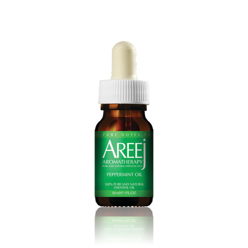 areej aromatherapy pure & natural peppermint essential oil