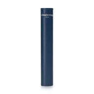 The Navy Blue Fine Leather Mascara Sleeve faces the navy blue fine leather mascara sleeve