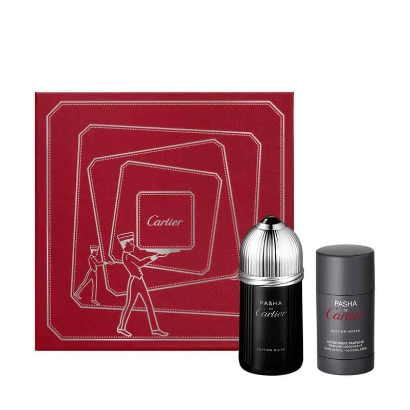 كارتييه طقم هدايا باشا إديسيون نوار أو دو تواليت