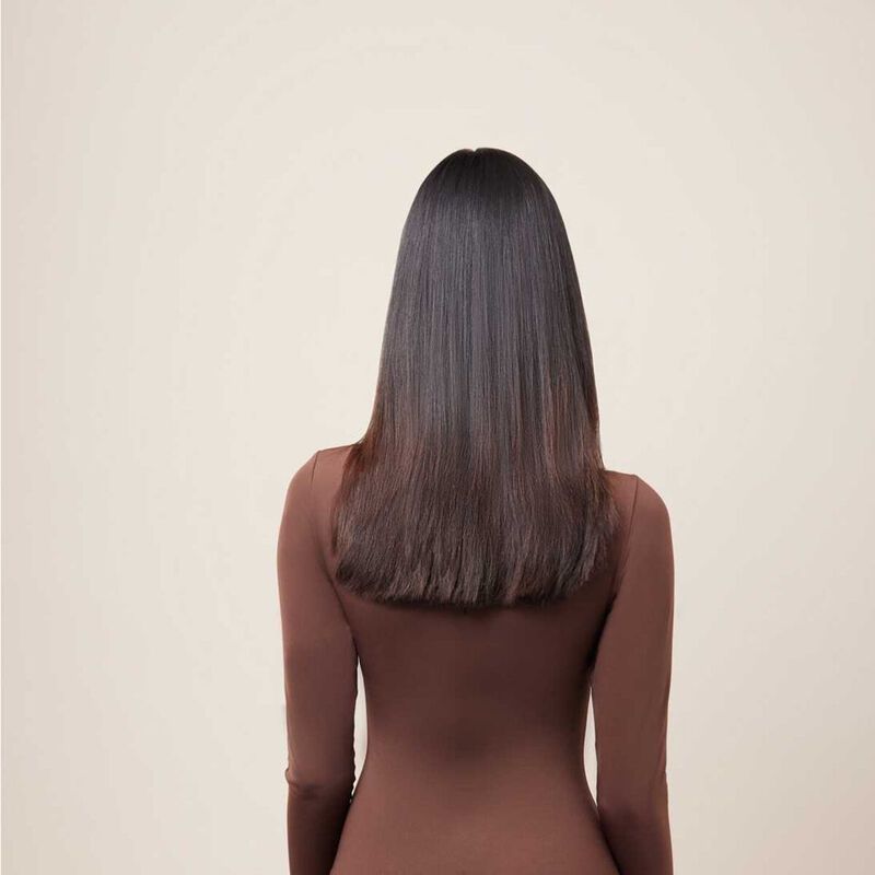 يومي بيوتي وصلات شعر بلون لا رين