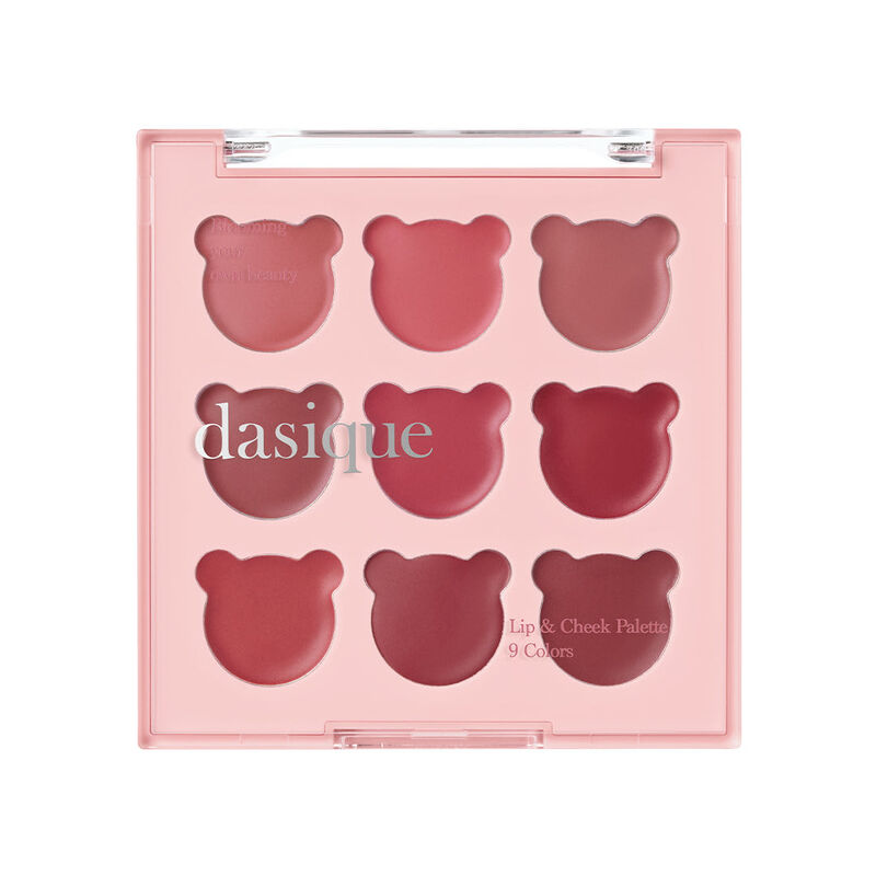dasique mood painting lip & cheek palette 06 sweet bear