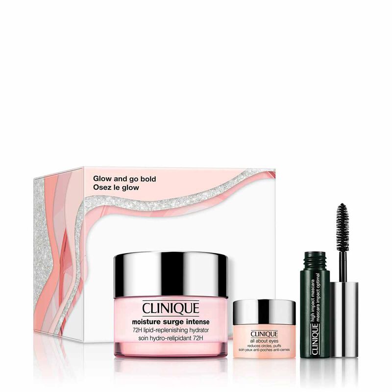 clinique glow and go set