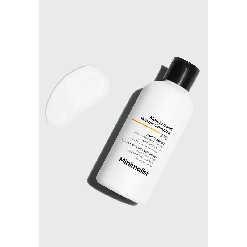 minimalist maleic bond repair complex 3.5% hair shampoo