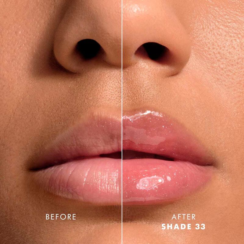 armani beauty prisma glass icy plumper volumizing lip gloss with hyaluronic acid