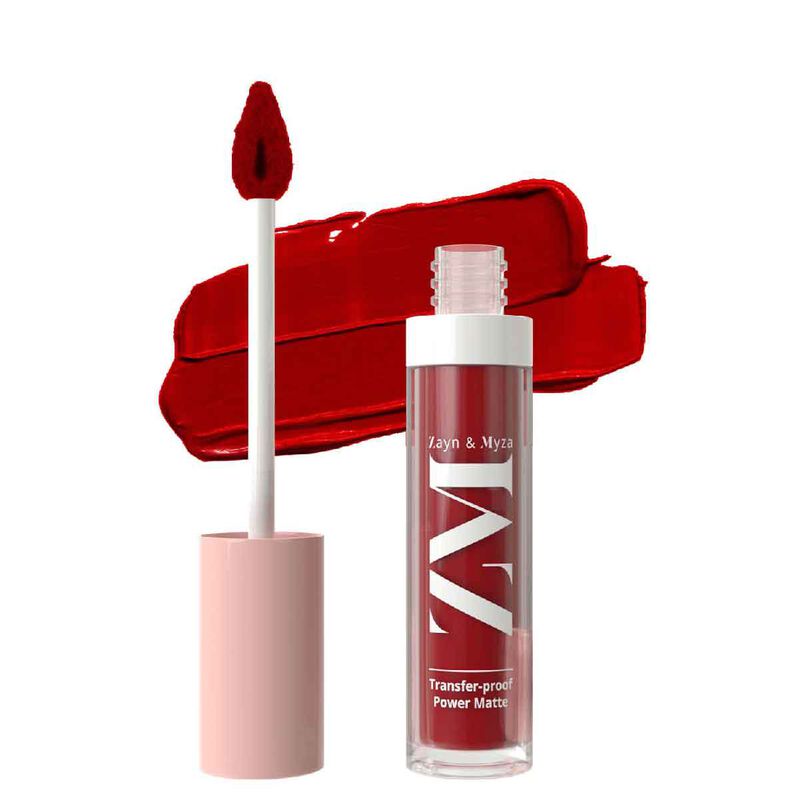 zayn and mayza transferproof power matte finish lip colour