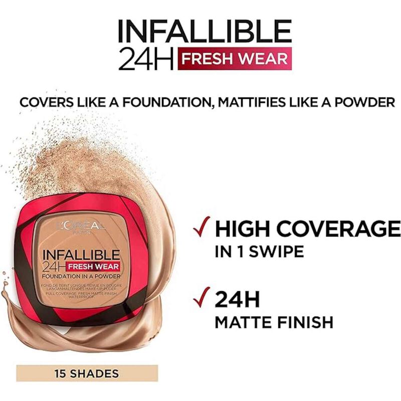loreal paris infallible 24h fresh wear foundation in powder