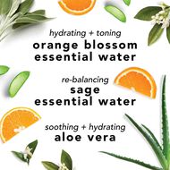 faces رذاذ الوجه بالألوفيرا والمريمية وزهور البرتقال