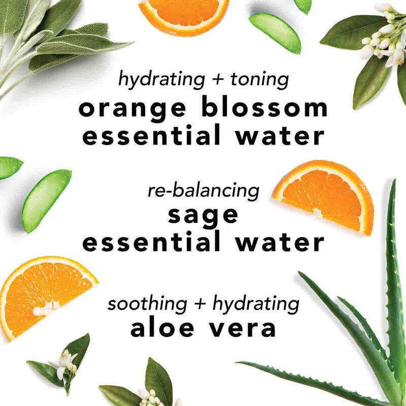 ماريو باديسكو رذاذ الوجه بالألوفيرا والمريمية وزهور البرتقال