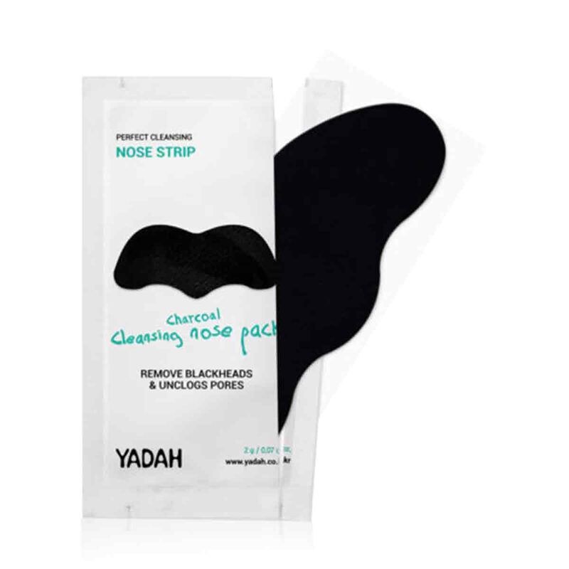 yadah charcoal cleansing nose pack