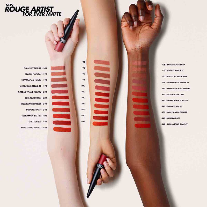 make up for ever rouge artist forever matte