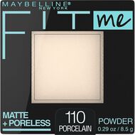 faces fit me matte and poreless powder 110 porcelain