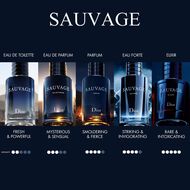Sauvage Elixir faces sauvage elixir