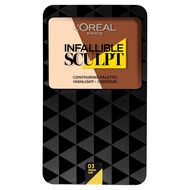 faces infallible sculpting palette medium dark 300 medium