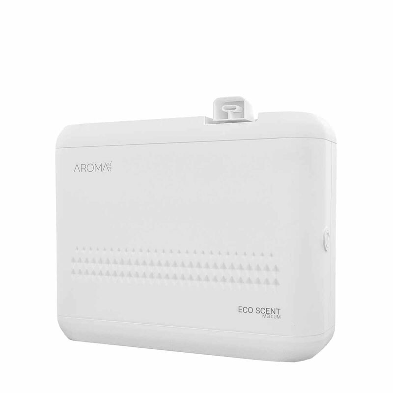 aroma 24/7 scent electric diffuser ecoscent 1000cbm white