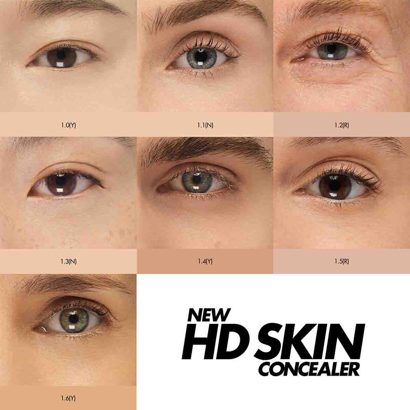 make up for ever hd skin concealer