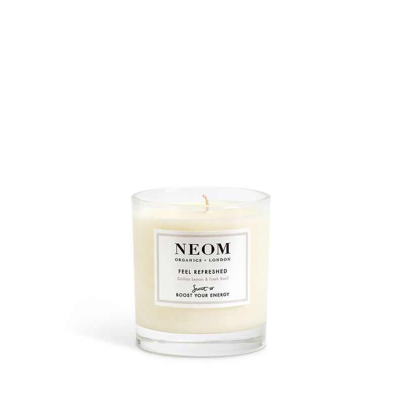 neom organics scented candle 1 wick feel refreshed