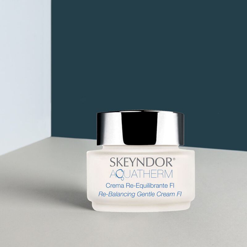 skeyndor aquatherm re balancing gentle facial cream