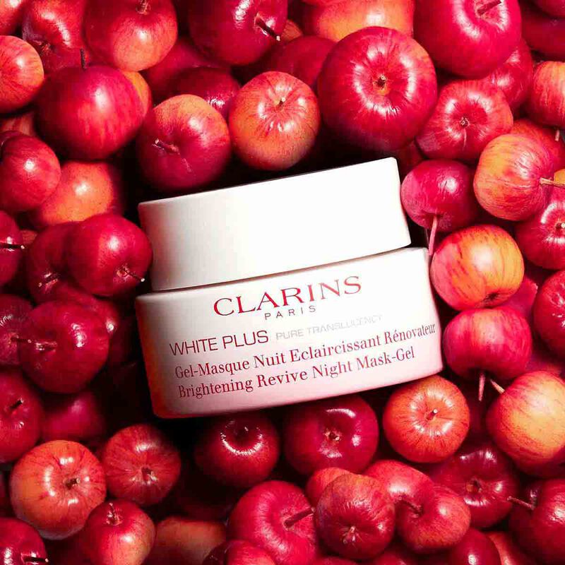 clarins white plus brightening & renewing night gelmask 50ml
