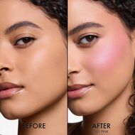 faces backstage rosy glow