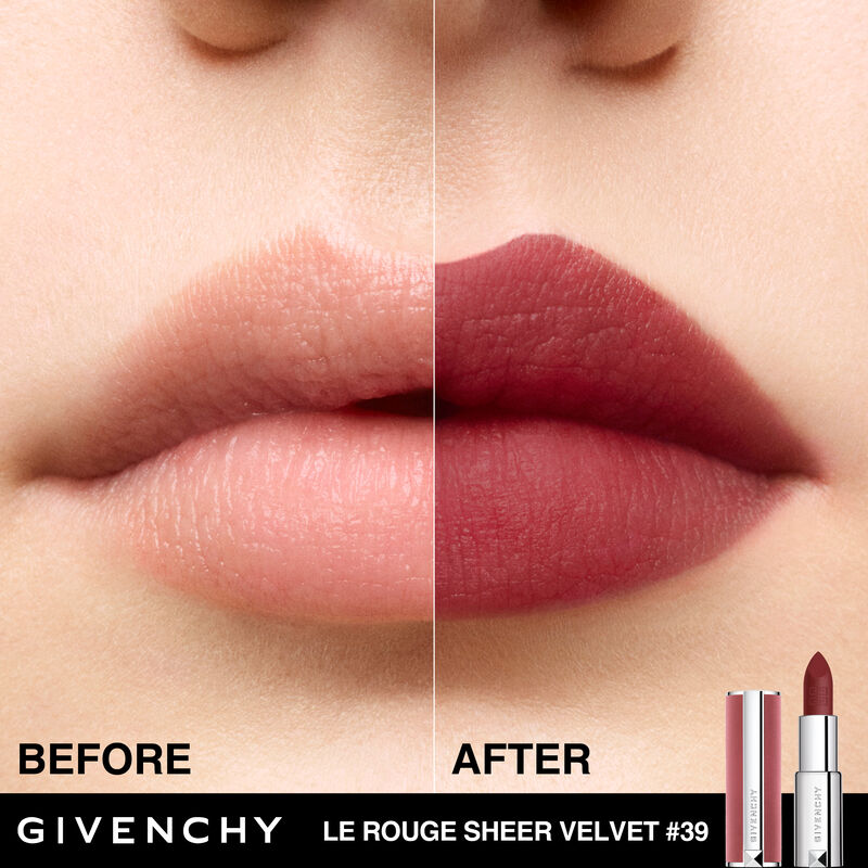 givenchy le rouge sheer velvet