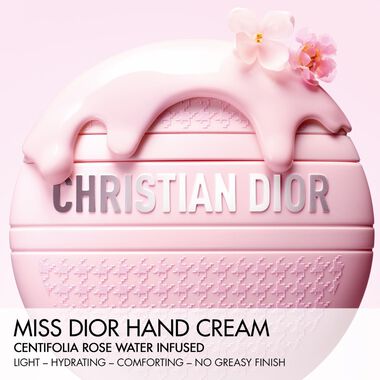 faces miss dior melt in hand cream scented hydrating