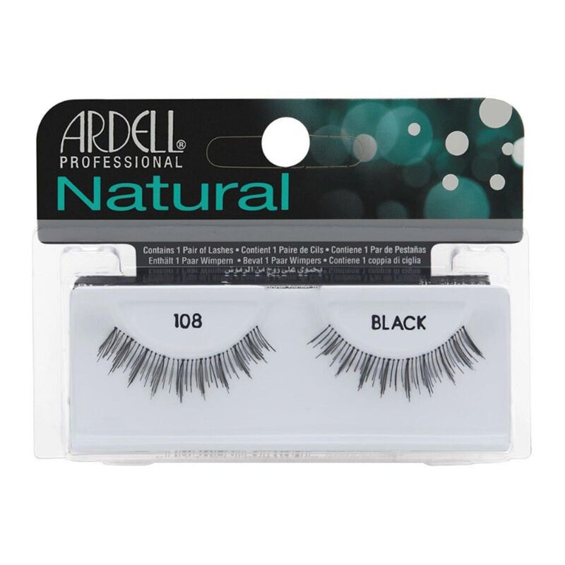 ardell fashion natural lashes 108 black