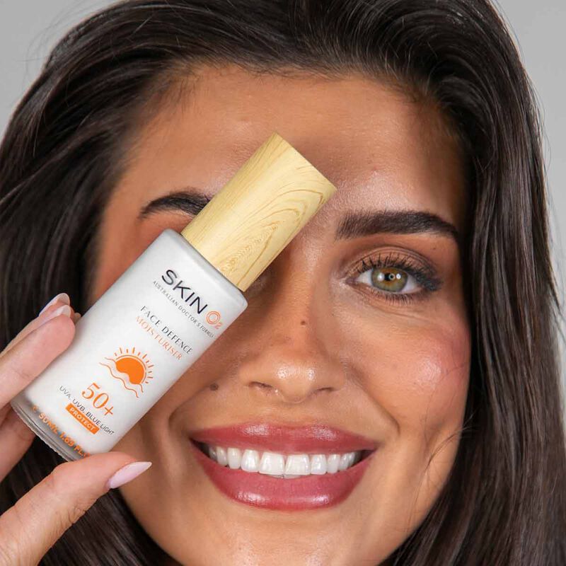 skin o2 face defence moisturiser 50+