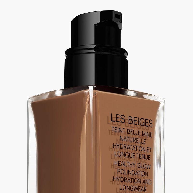 شانيل chanel les beiges fond de teint مستحضر أساس مرطّب وطويل الثبات