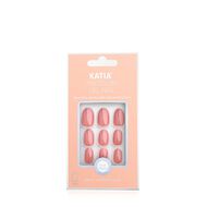 faces gorgeous press on nails oval