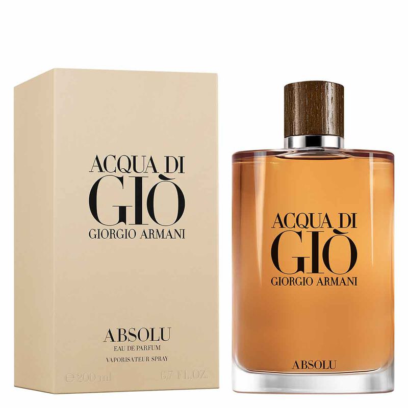 armani beauty acqua di gio absolu for men eau de parfum 200ml