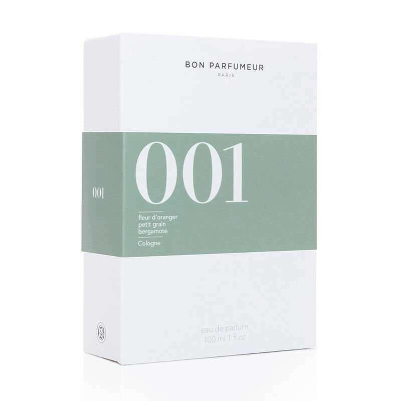 bon parfumeur 001 orange blossom petitgrain and bergamot eau de cologne 100ml