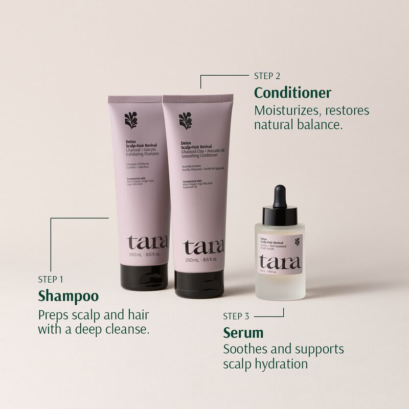 تارا ديتوكس نظام تجديد فروة الرأس والشعر