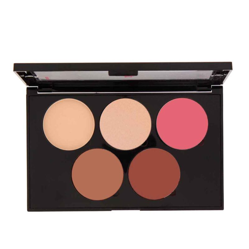 glam's face & shades contouring palette