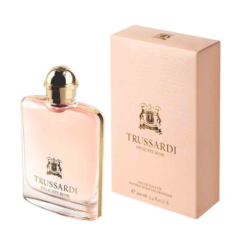 trussardi delicate rose eau de toilette 100ml