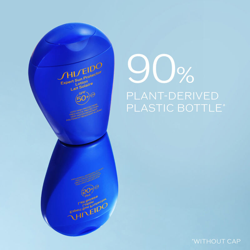 shiseido blue expert sun protector lotion spf50
