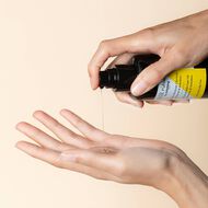 Precious Hair Care Oil Glossiness and Nutrition faces precious hair care oil glossiness and nutrition