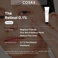 faces cosrx the retinol 0 1 cream   20ml