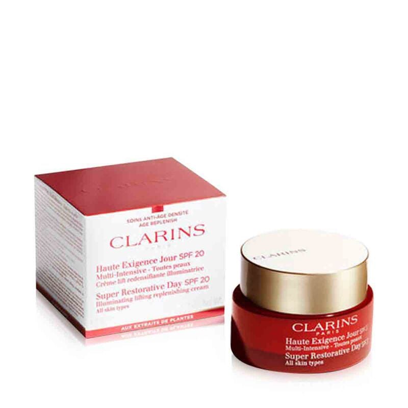 clarins super restorative day cream spf 20 all skin types 50ml