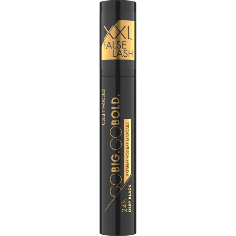 catrice go big. go bold. deep black  mascara