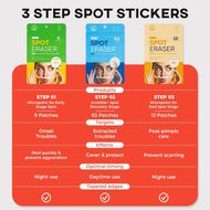 Spot Eraser 3-Step Acne Care Soothing, Clearing, Brightening faces spot eraser 3 step acne care soothing clearing brightening