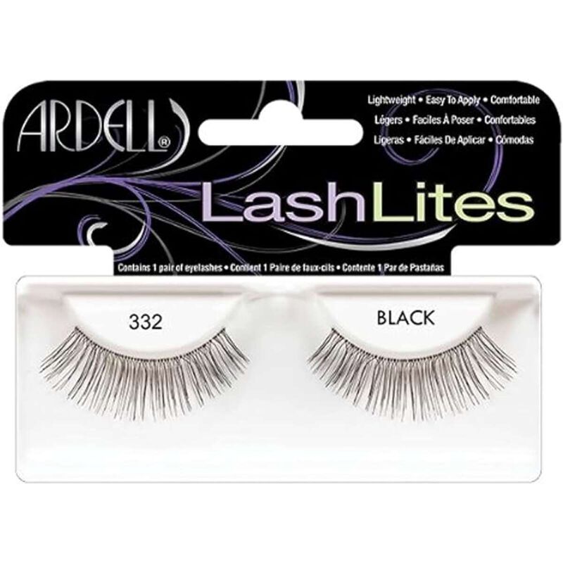ardell lashlites 332 black